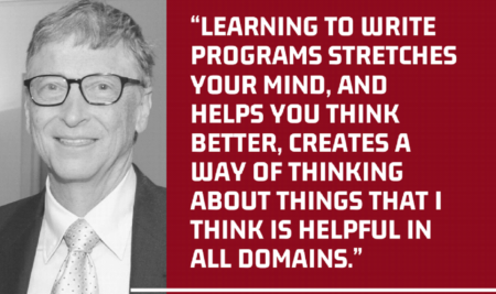 Learn to program, says Bill Gates